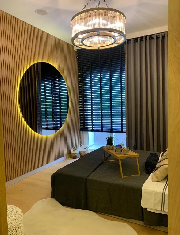 Two-room apartment for sale in Mersin Erdemli near sea – view of the nearby coastline 500m away